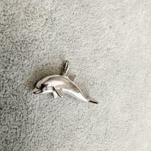 925 Sterling Silver Dolphin Pendant/Charm